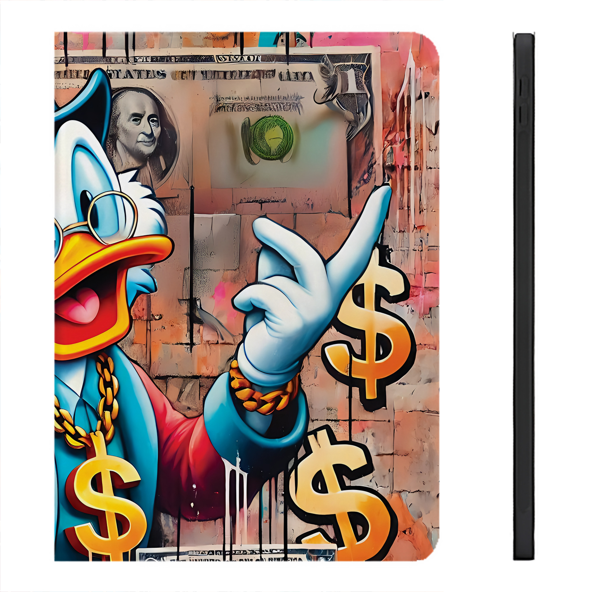 （画像用） ミッキーマウス Mickey Mouse IPadケース ペンホルダー付き ブックスタイルデザイン